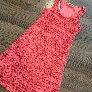 Charming Charlie Coral Mini Dress